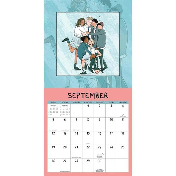 Heartstopper Calendar 2027, Wall Calendars, Month To View, Entertainment, Gift
