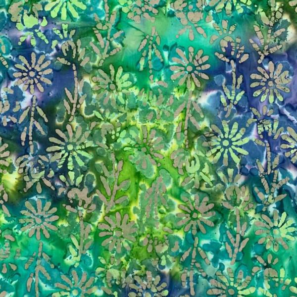 Minerva Cotton Batik Dressmaking & Quilting Fabric per metre, 110cm / 43" Wide