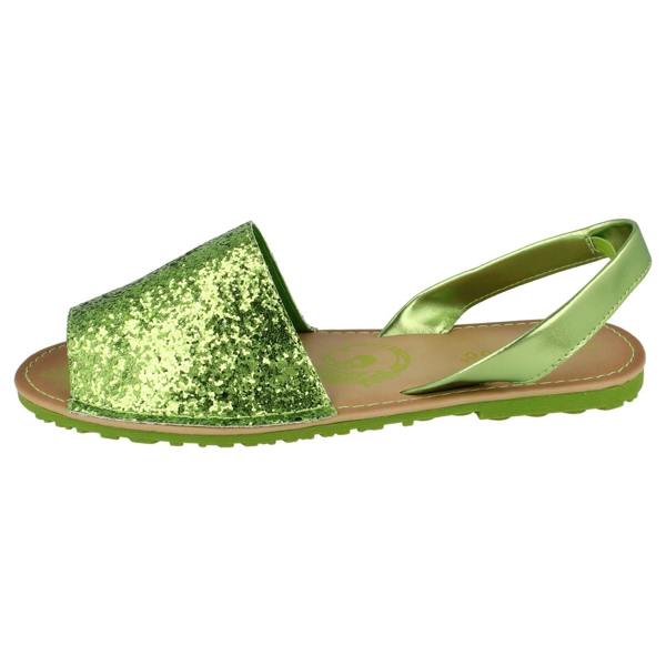 Spot On Ladies Spot On Flat Mule Slingback Sandals