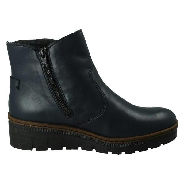 Rieker Ladies Rieker Fleece Lined Ankle Boots X9164
