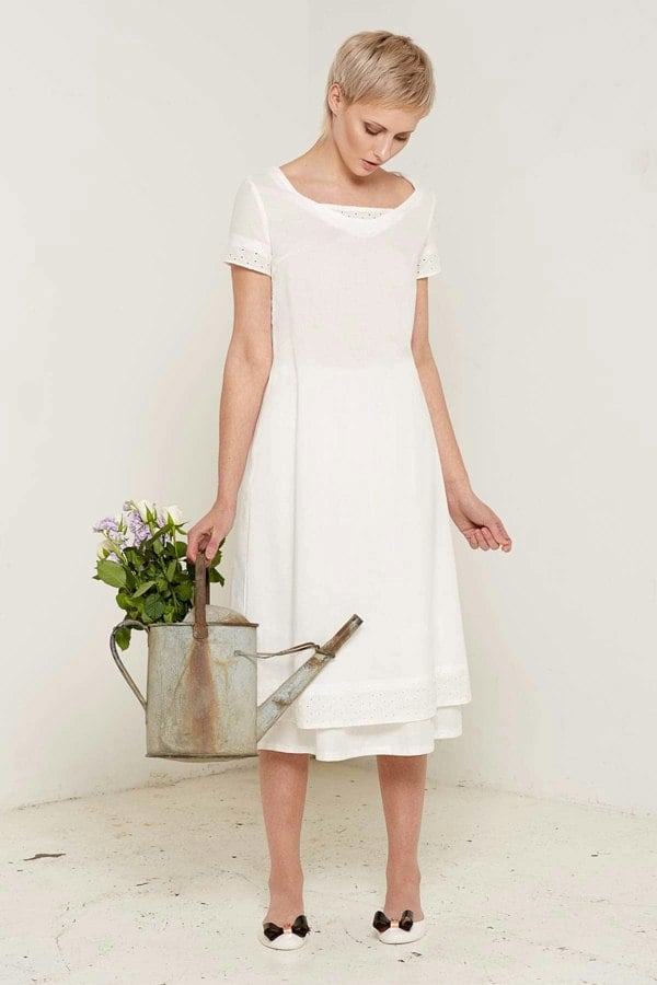 Bo Carter Mariella Dress - White