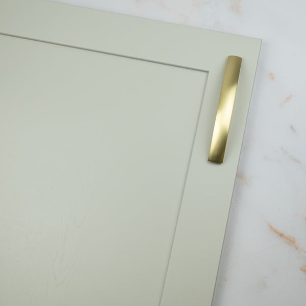 Handle & Home Brushed Brass Bow Cabinet Handle
