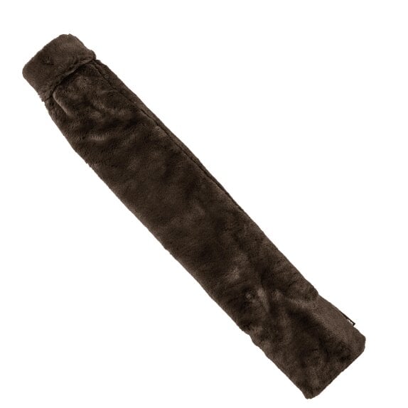CosyPanda Long Dark Chocolate Faux Fur Hot Water Bottle