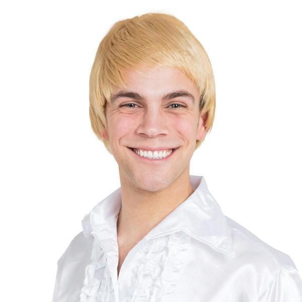 Bristol Novelty Mens 60s Style Wig - Blond - 