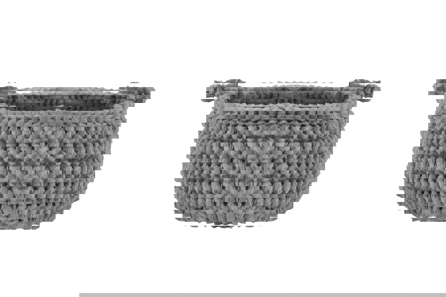 Small basket DARK GREY - Zuri House