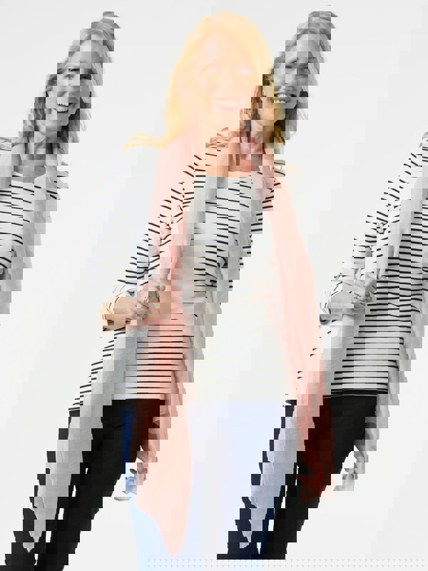 PennyPlain Textured Scarf - Blossom Pink