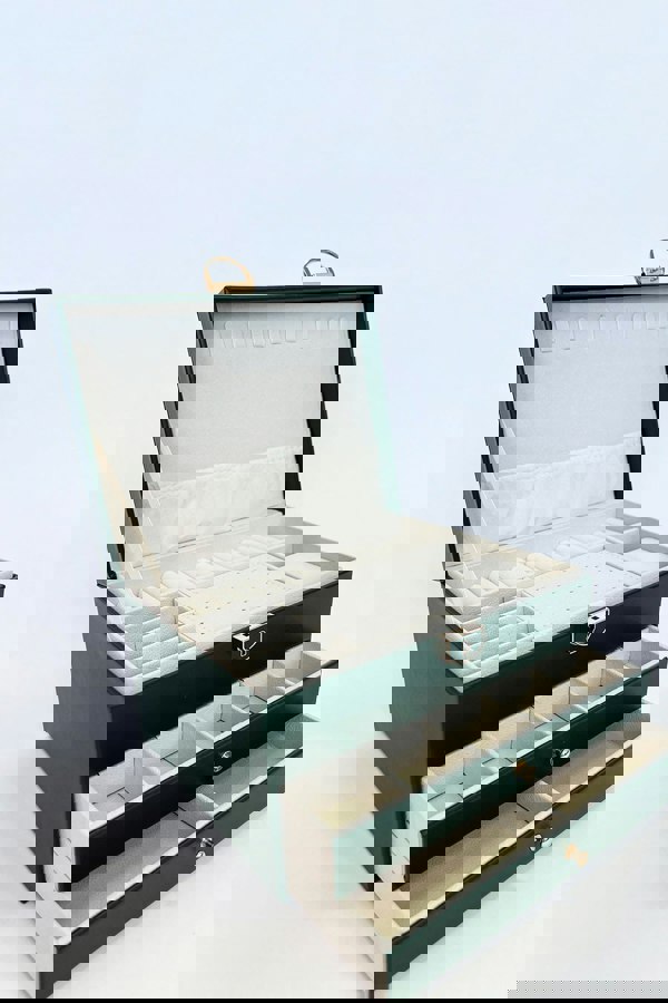 SVNX Vanity Jewellery Storage Box in Green