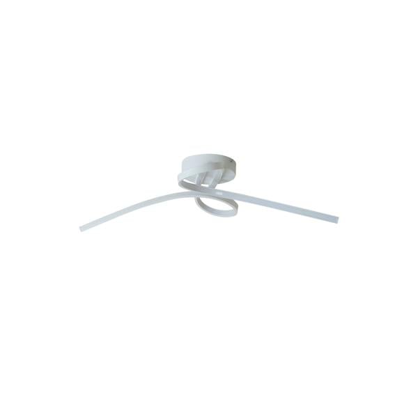 Lighting Collection LED Flush Ceiling Light White