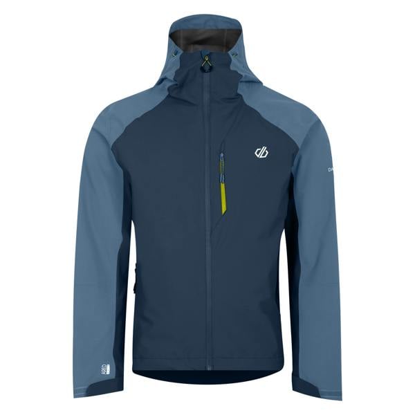 Dare 2B Mens Mountain Series Waterproof Jacket - Moonlight Denim/Coronet Blue - 