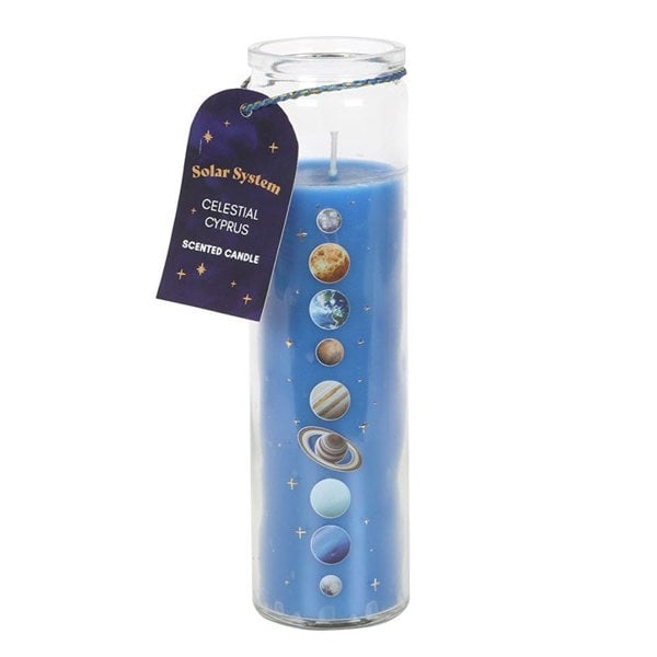Serano Solar System Cedar Tube Candle