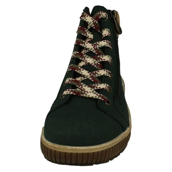 Rieker Ladies Rieker Fleece Lined Dual Fastening Ankle Boots N0709