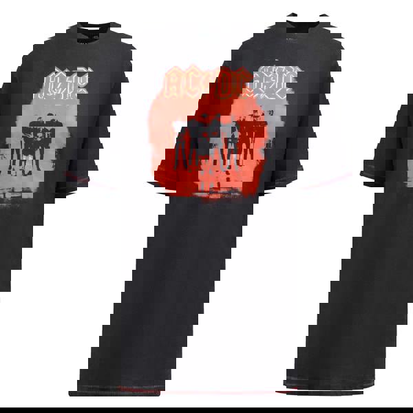 Duke Mens D555 Uxbridge AC/DC T-Shirt - Washed Black