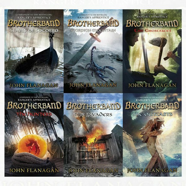 Brotherband Chronicles John Flanagan Collection 6 Book Set