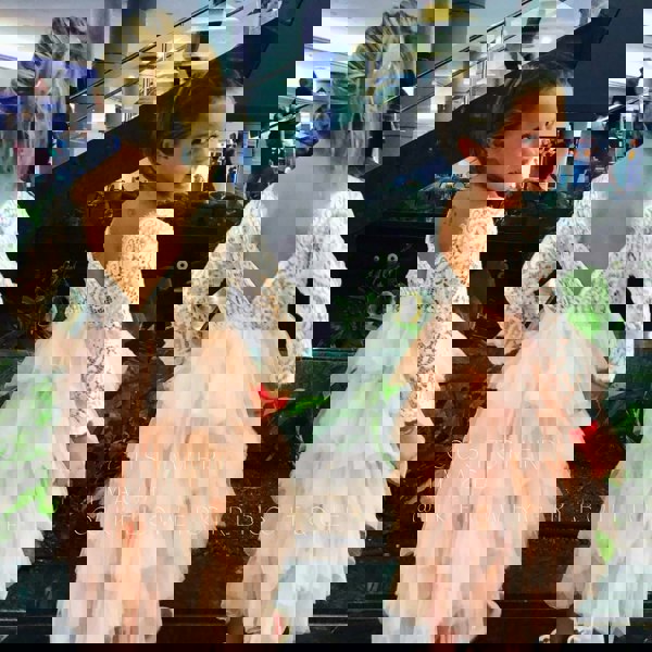 Bohemian Spirit Dress - Blush - UK Flower Girl Boutique