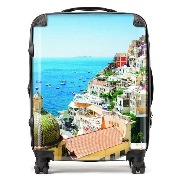 Warren Reed Positano With Flowers, Italy Suitcase