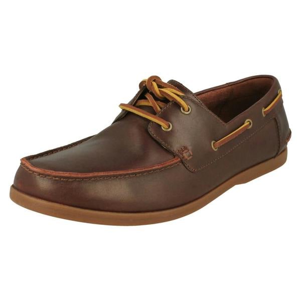 Clarks Mens Clarks Lace Up Deck Shoes Pickwell Sail