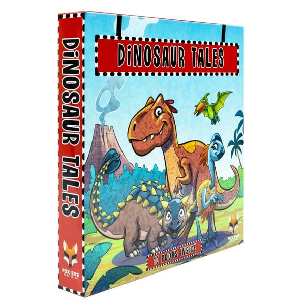 Dinosaur Tales 10 Picture Book Set – Fun, Educational, Colorful Kids’ Stories: Alfie, Olivia, Timmy & More (Age 3-5)