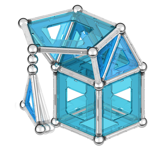 Geomag Pro L Magnetic Shapes -  75 Pieces