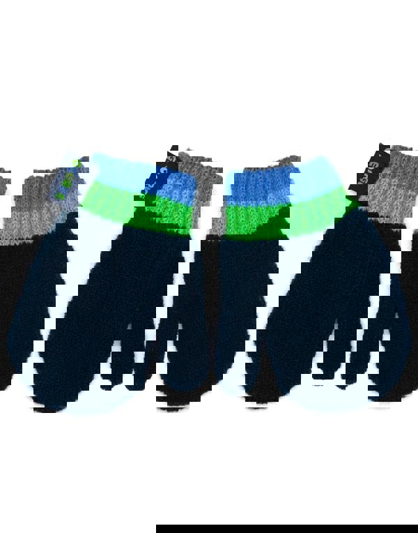 Peppa Pig Boys Blue Beanie and Gloves Set (One Size)