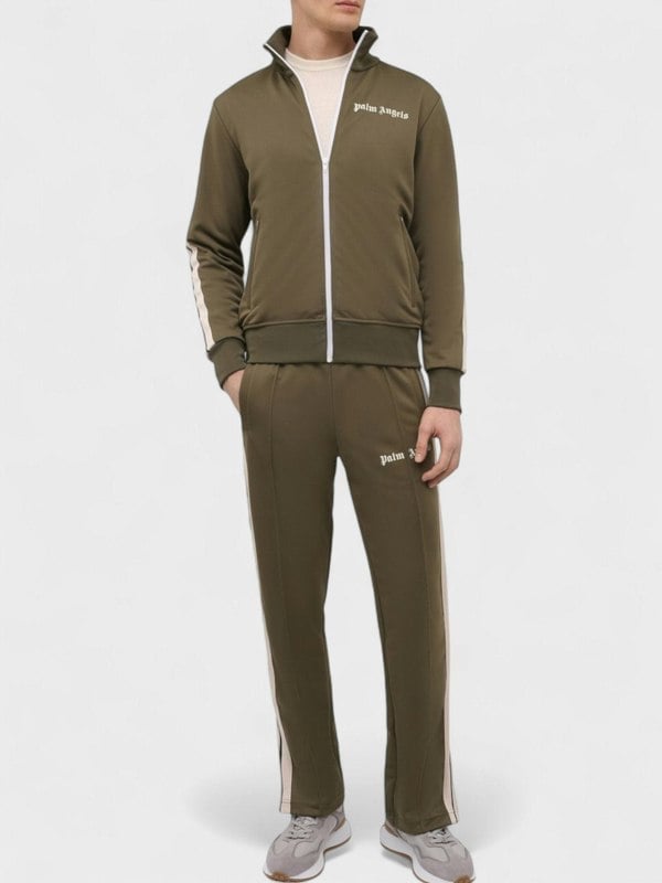 Palm Angels Classic Track Pants Military White - Supplied FashionPalm Angels
