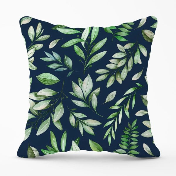 Warren Reed Watercolor Leaves Cushions