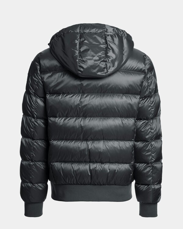 Parajumpers Pharrell Mens Hooded Down Bomber Jacket - Nine Iron 765