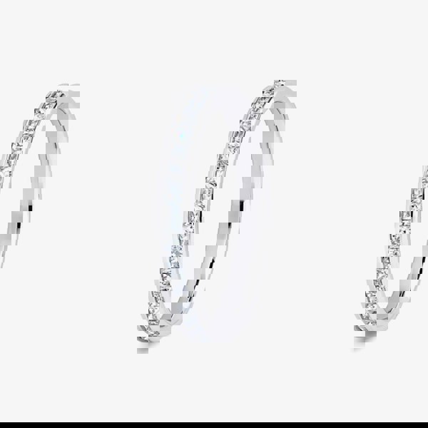 T. H. Baker 18ct White Gold Full Eternity Diamond Stone Set Ring PCC-280-100-100-18W K