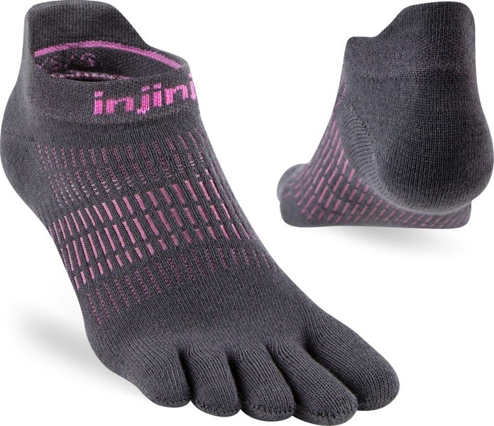 Injinji Women's Lightweight No-Show Toe Socks (INJ-WNS)