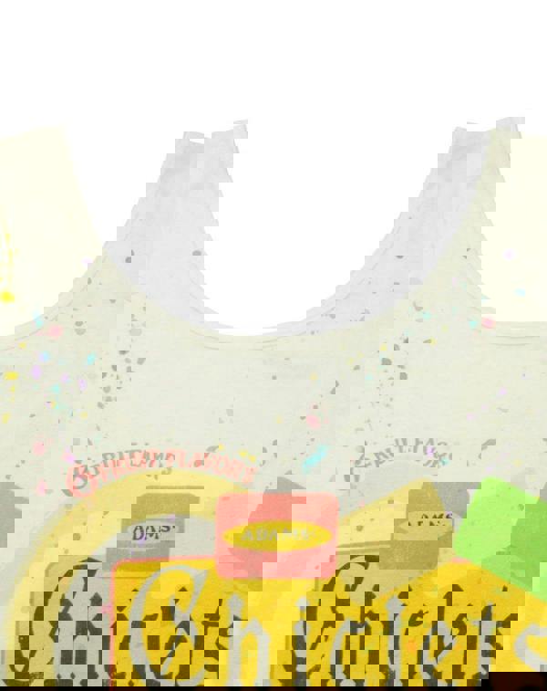 Junk Food Clothing Womens White Adams Chicklets Short Sleeved T-Shirt