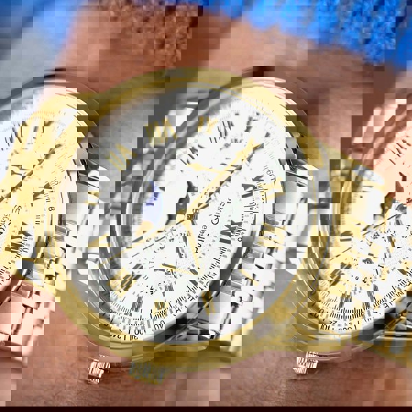 Sekonda Armstrong Moonphase Gold Watch 30228