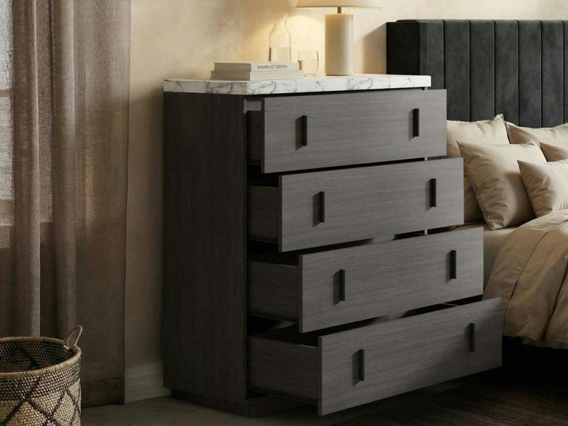 SOLACE+CO Marcel Chest of Drawers Walnut