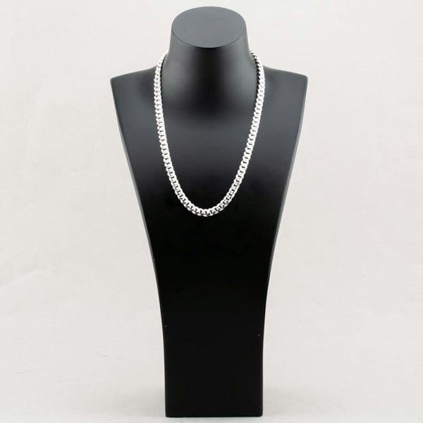 T. H. Baker Silver 20 Inch Curb Chain SOCC-760-AG-20