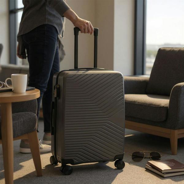 Infinity Luggage Hard Shell Cabin  48 x 37 x 20 cm Luggage Suitcase Suitable for Easyjet, Ryanair