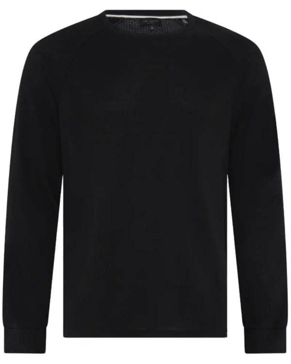 Ted BakerTracksuitWaffle Long - Sleeve Top & Joggers Lounge Set, BlackBoxers & Briefs