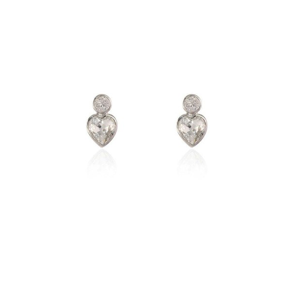 Cachet London Posy Simple Silver Earrings