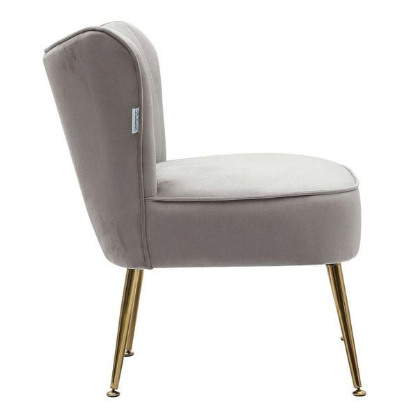 Velvet Cocktail Chairs Accent Chairs with Gold Legs Cocktail Chairs Living and Home