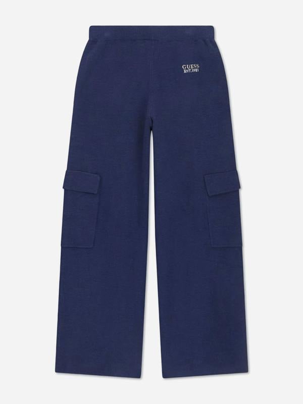 Guess Girls Logo Tracksuit in Navy