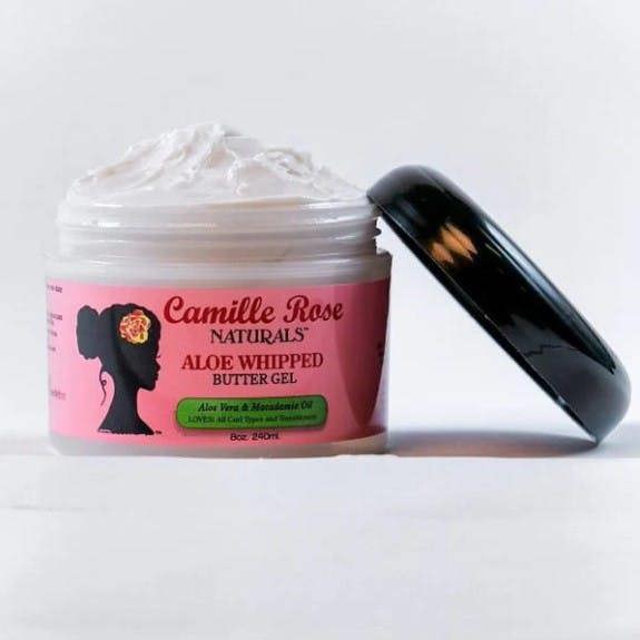 Curl-defining gel for twist-outs, braid-outs, and wash-and-go hairstyles