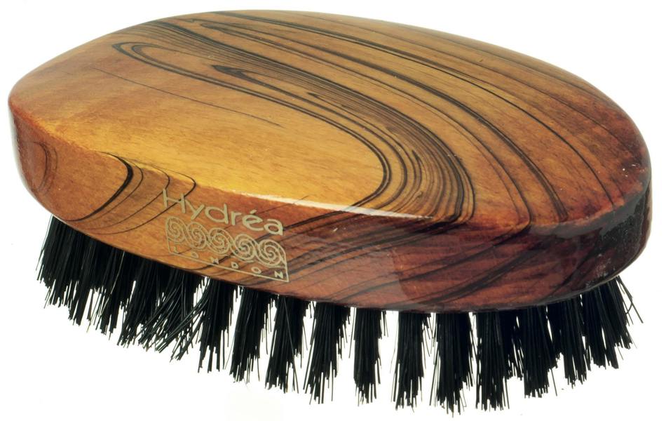 Hydréa London Military Hair Brush With Black Boar Bristle