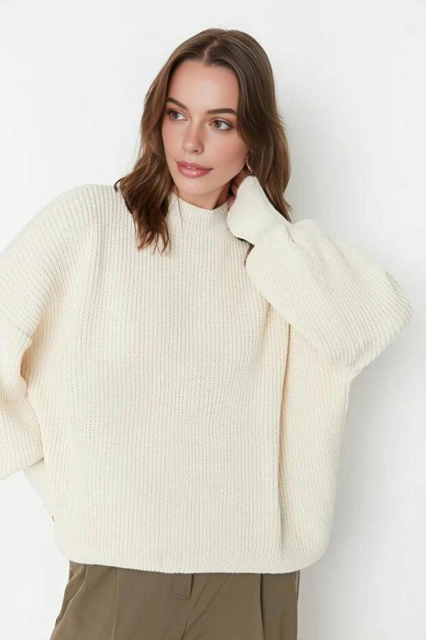 WOVCOR Basic Knit Sweater