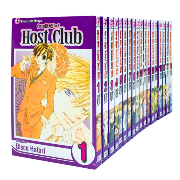 Ouran High School Host Club Manga Series Box Set 1-18 - books 4 people