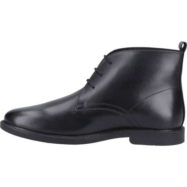 Hush Puppies Tate Senior Leather Boys's Black Boots