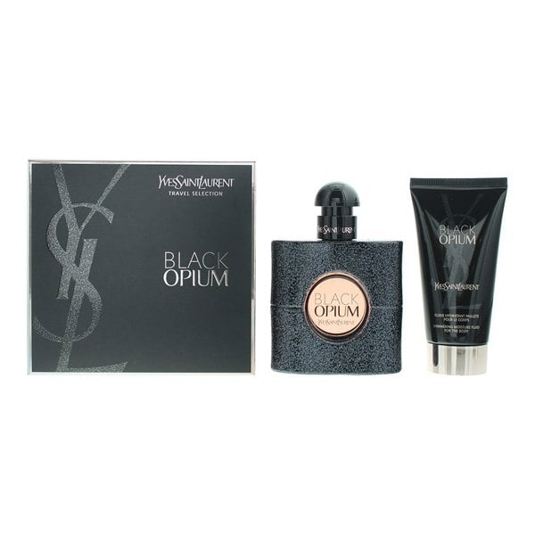 Yves Saint Laurent Black Opium 2 Piece Gift Set: Eau de Parfum 50ml - Body Lotion 50ml