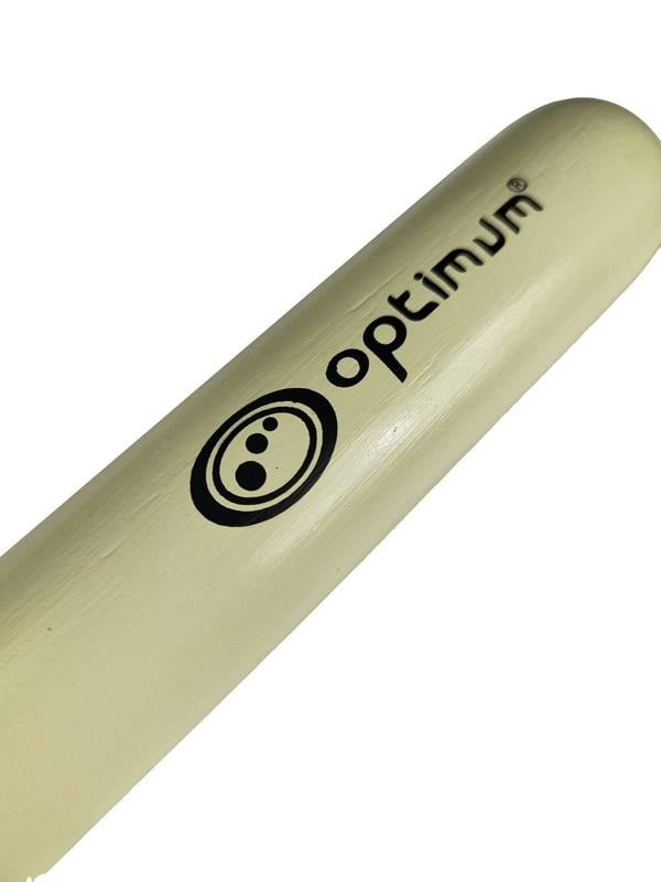 Rounders Bat – Non-Slip Wooden Bat, 18 Inch - Optimum