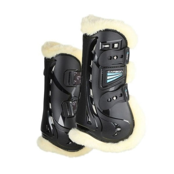 ARMA Carbon SupaFleece Horse Tendon Boots - Black