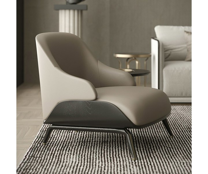 Customisable luxury Brigid Armchair perfect for upscale interior design.