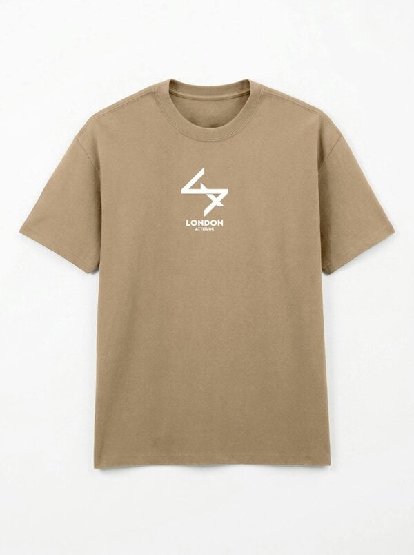 London Attitude Japanese inspired Oversized Heavyweight Cotton T-Shirt