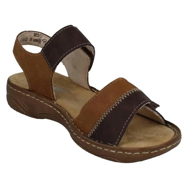 Rieker Ladies Rieker Antistress Colour Panel Sandals V2860