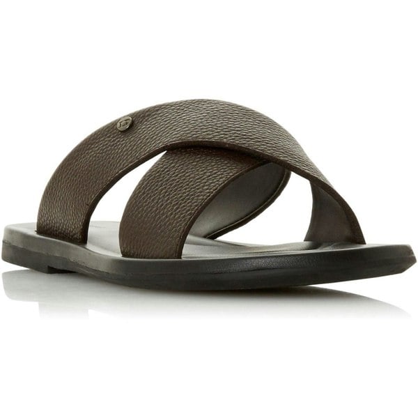 Dune London Franks Mens Sandal - Brown