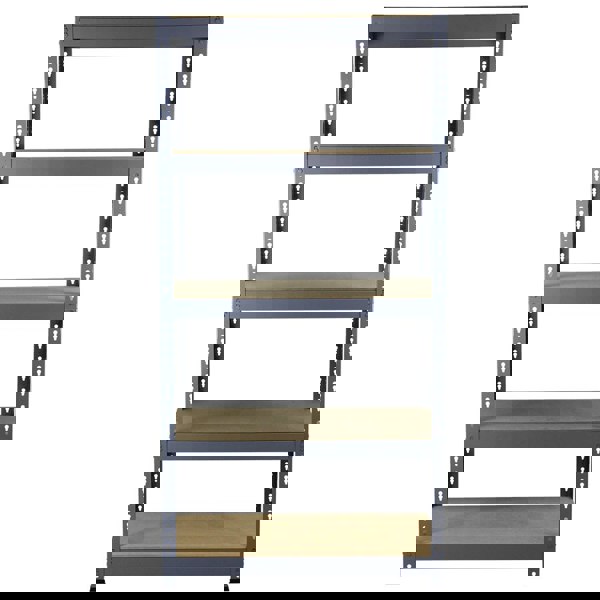 Monster Racking Q-Rax Grey Shelving Units - 90cm x 180cm x 50cm